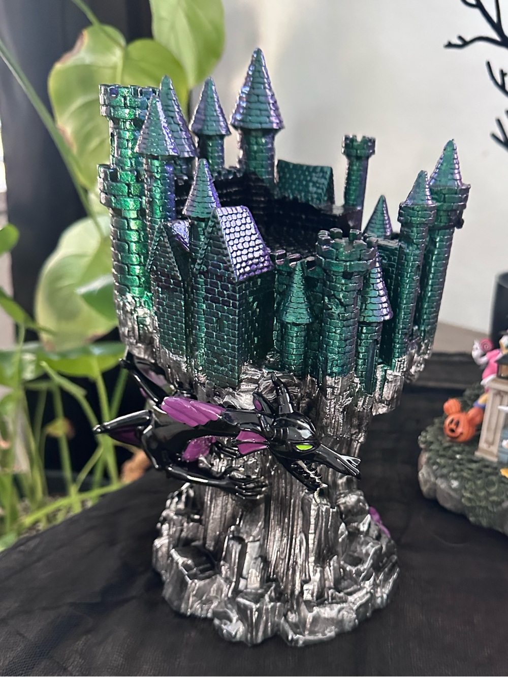 Bath & Body Works Disney Villains Maleficent 3 Wick Handle Holder NWT